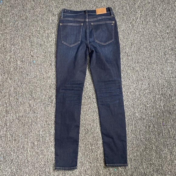 Madewell Women's 10" High-Rise Skinny Jeans in Hayes Wash f4684 size 27x28 $128 - Picture 8 of 8